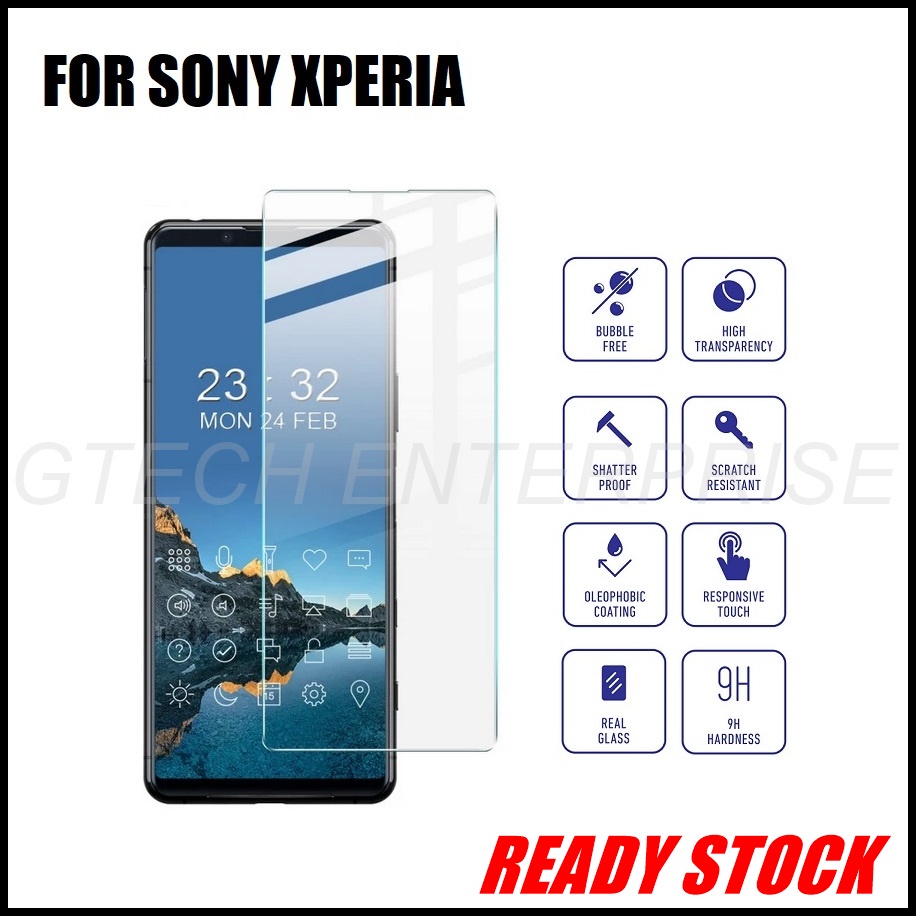 Pellicola Vetro Temperato Pixfab Per Sony Xperia 10 / 1 VI V IV III II – 9H