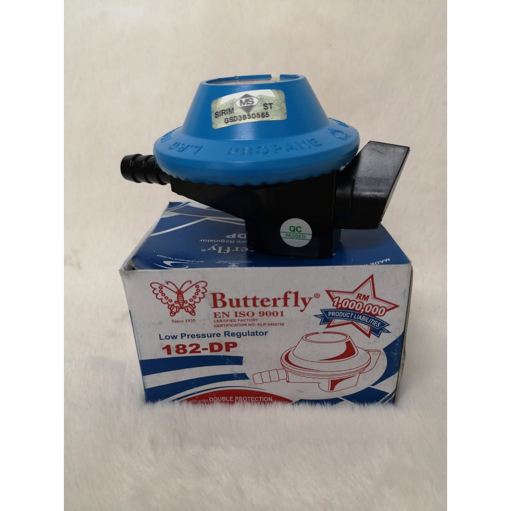 Butterfly Low Pressure Regulator 192DP With Double Protection ISO 9001