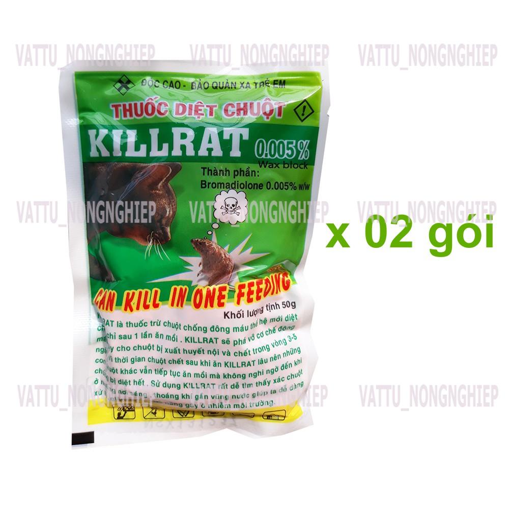 2 packs of Killrat rat poison (50g/pack) | Shopee Malaysia