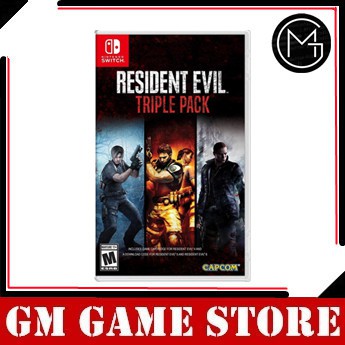 Nintendo Switch - Resident Evil Triple Pack 生化危机4.5.6三重包(US