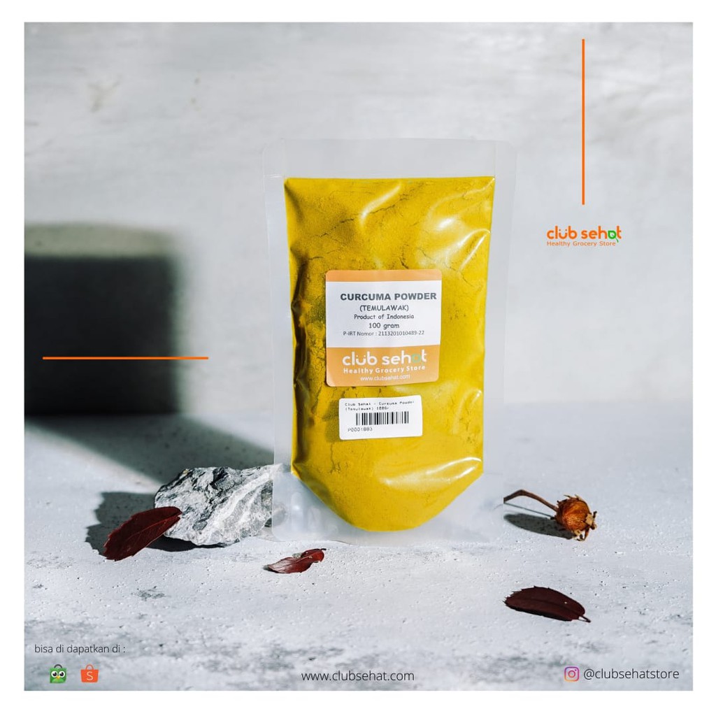 Healthy CLUB - Curcuma powder 100gr | Shopee Malaysia