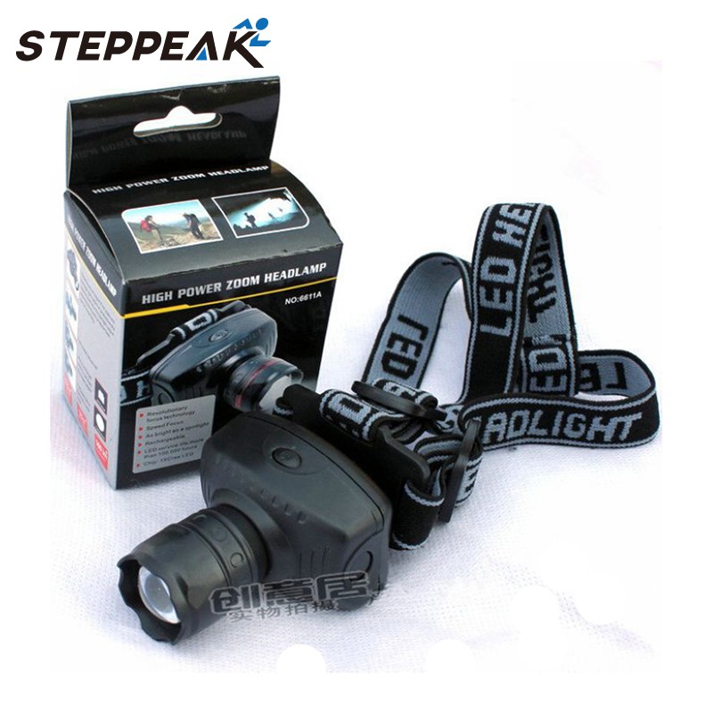 High Quality 3 Mode Power Led Headlight Outdoor Headlamp Fishing Head