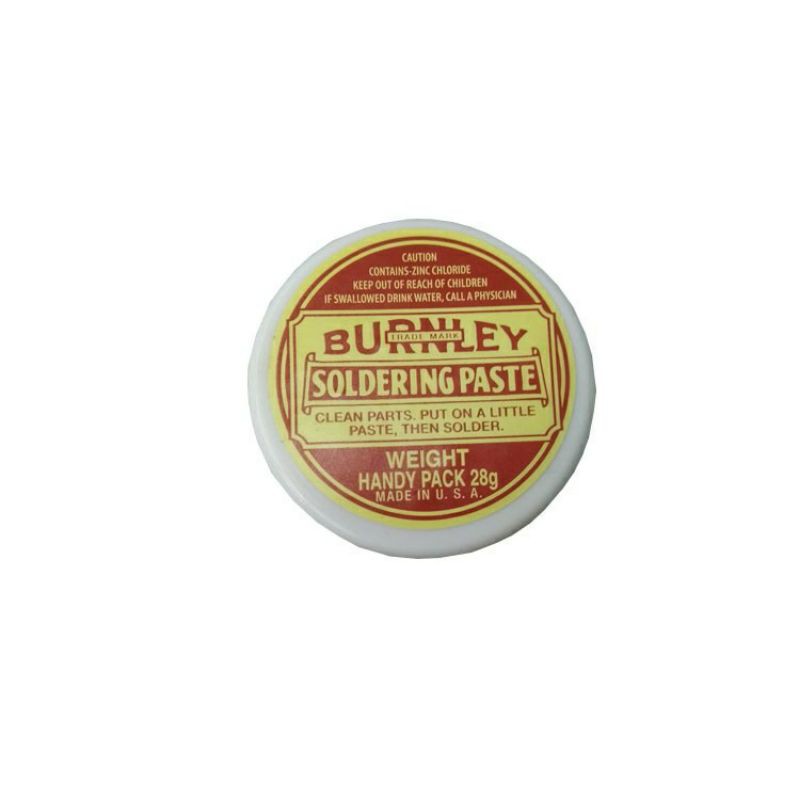Burnley 28g/56g Zinc Chloride Soldering Solder Paste Flux Shopee Malaysia