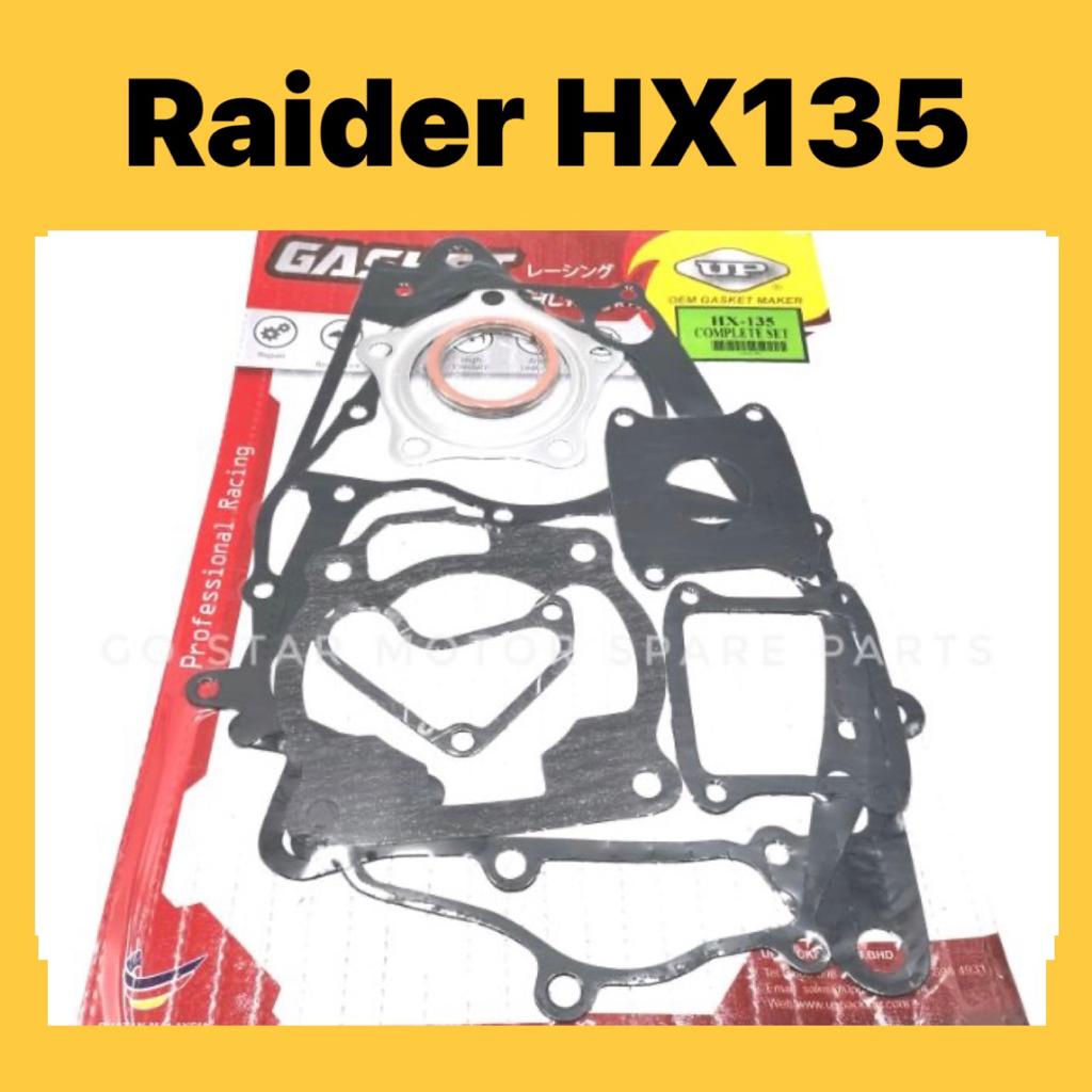 RAIDER HX135 OVERHAUL GASKET ENGINE GASKET COMPLETE SET OVER HAUL ENJIN