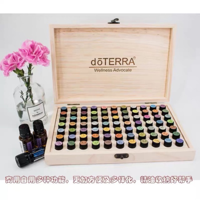 72格多特瑞doTERRA精油收纳木盒. | Shopee Malaysia