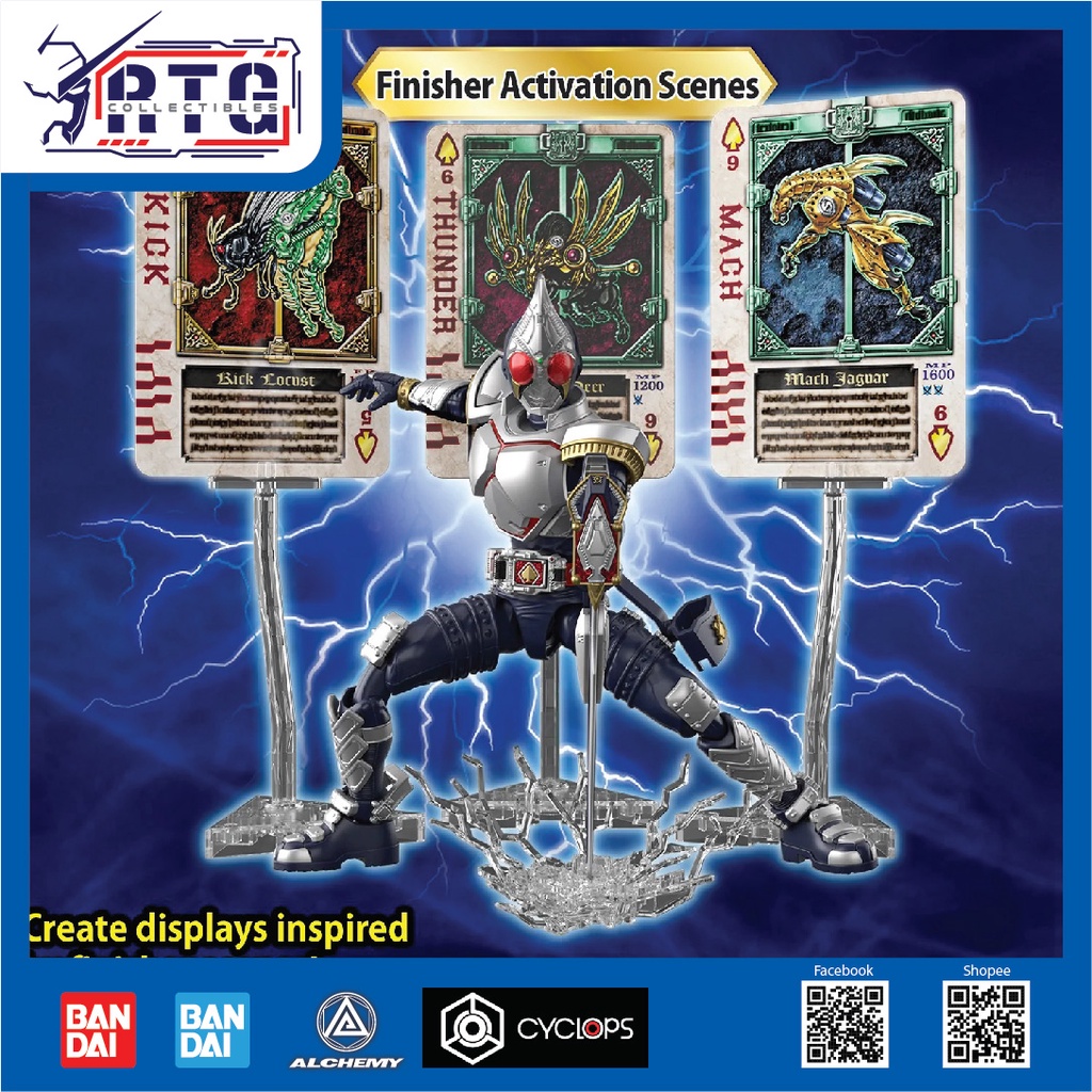 [RTG] Figure-rise Standard MASKED RIDER BLADE EFFECT PARTS SET | Shopee ...