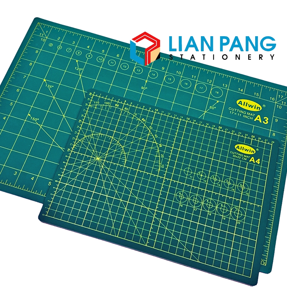 Allwin Cutting Mat SelfHealing A4/A3 Shopee Malaysia