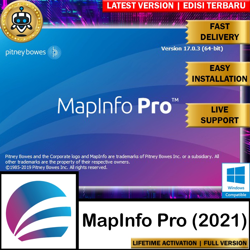 【Full Version】 Pitney Bowes MapInfo Pro V17.0.5 | 2021 Latest Version ...