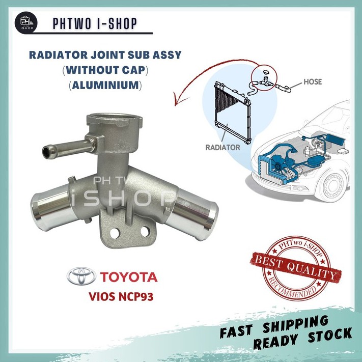 ALUMINIUM RADIATOR JOINT SUB ASSY /ENGINE RADIATOR FILTER HOUSING ...