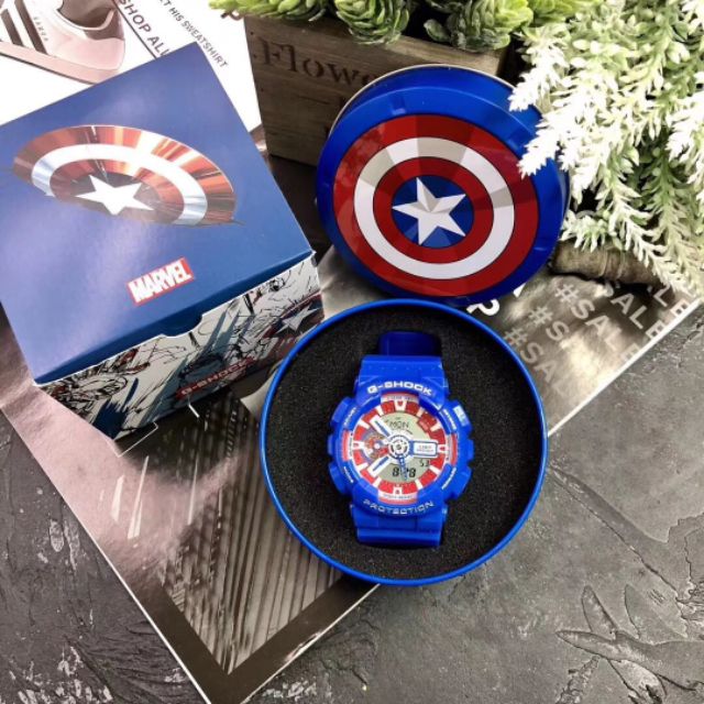 G shock captain america 2019 hotsell