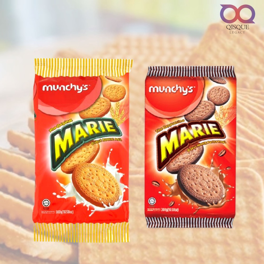 Munchy's Marie Biscuits Original/Cuppucino 300g | Shopee Malaysia