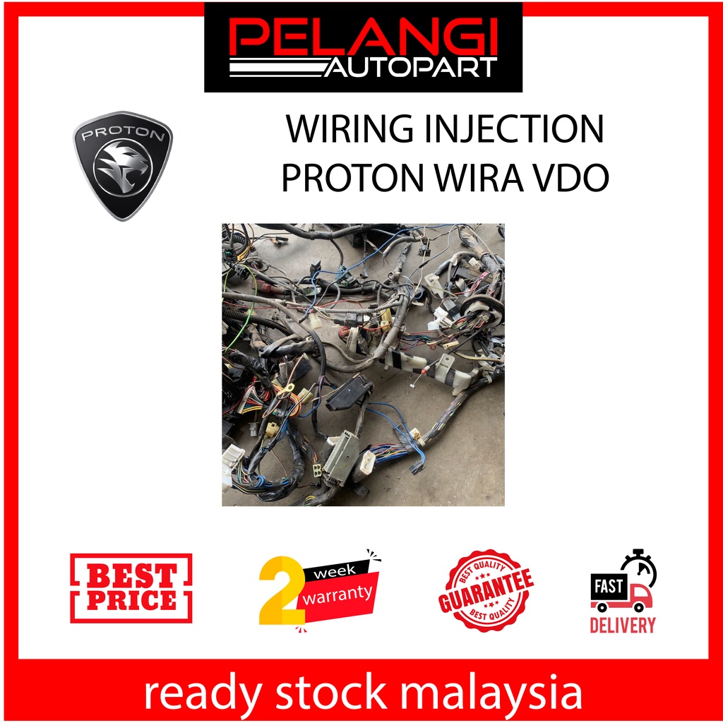 WIRING PROTON WIRA 1.5 VDO MANUAL (USED) Shopee Malaysia