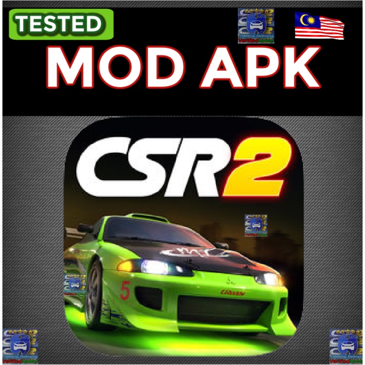 CSR2 Modded APK Enhanced GRAPHIC Shopee Malaysia