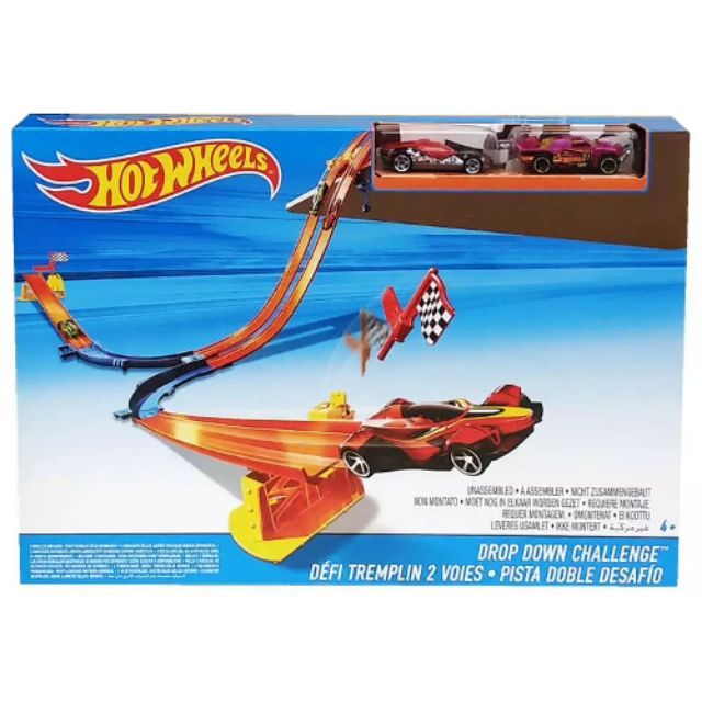 Hot wheels cheap drop down challenge