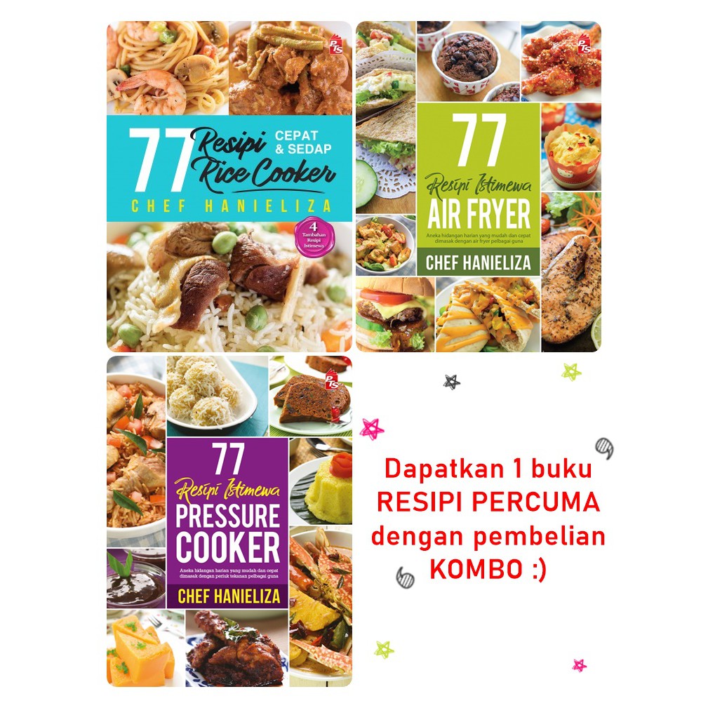 Bc Buku Resipi Chef Hanieliza Shopee Malaysia