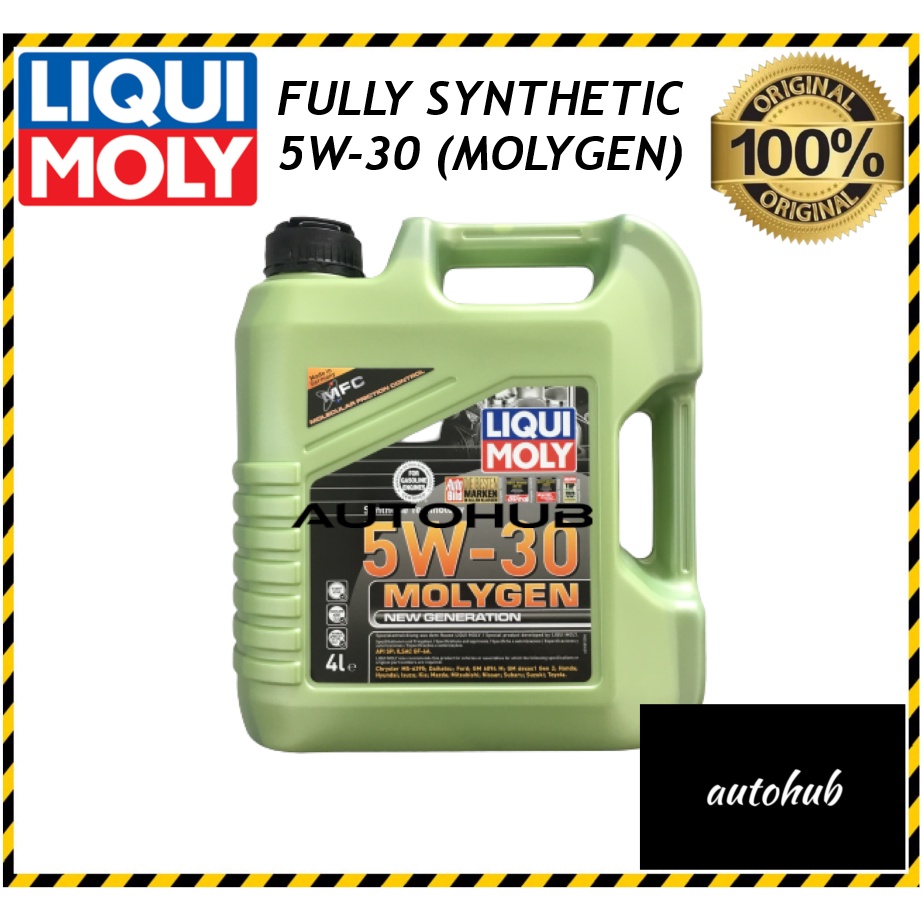 [ORIGINAL] Liqui Moly Molygen 5W30 Fully Synthetic New Generation ...