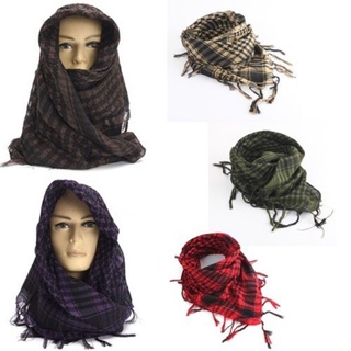Lightweight Shemagh Arab Tactical Desert Keffiyeh Scarf - Hijab Al