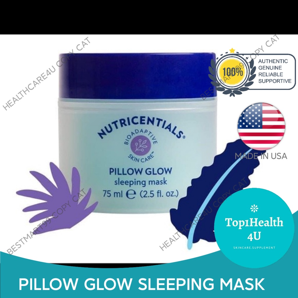 Nutricentials Pillow Glow Sleeping Mask Shopee Malaysia
