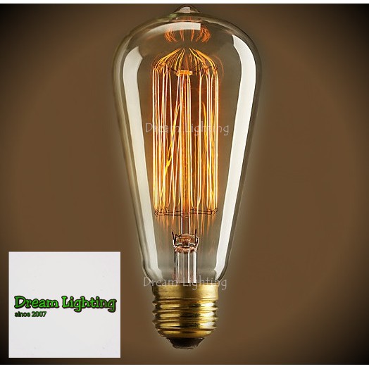 Dream Lighting / Retro Industrial Loft Style Hanging Pendant Light Garage Metal Ceiling Light