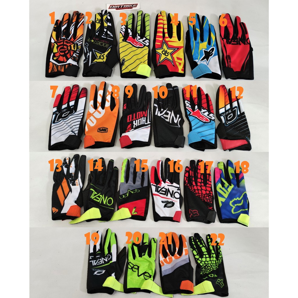 Supermoto gloves online