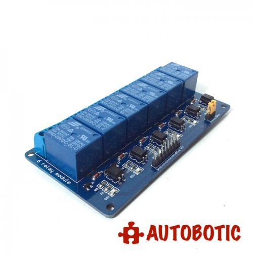 6 Channel Relay Module With Opto-Isolator (5V) | Shopee Malaysia