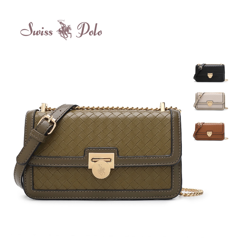 Swiss Polo Ladies Chain Sling Bag Multi Colour HHA 7888 Shopee Malaysia