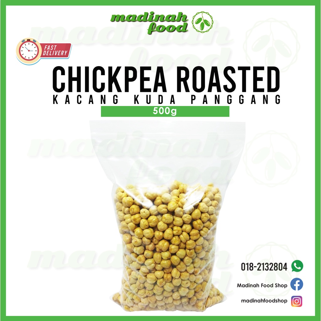 Chickpeas Roasted Kacang Kuda Panggang Murah 250g500g1kg 👍🔥