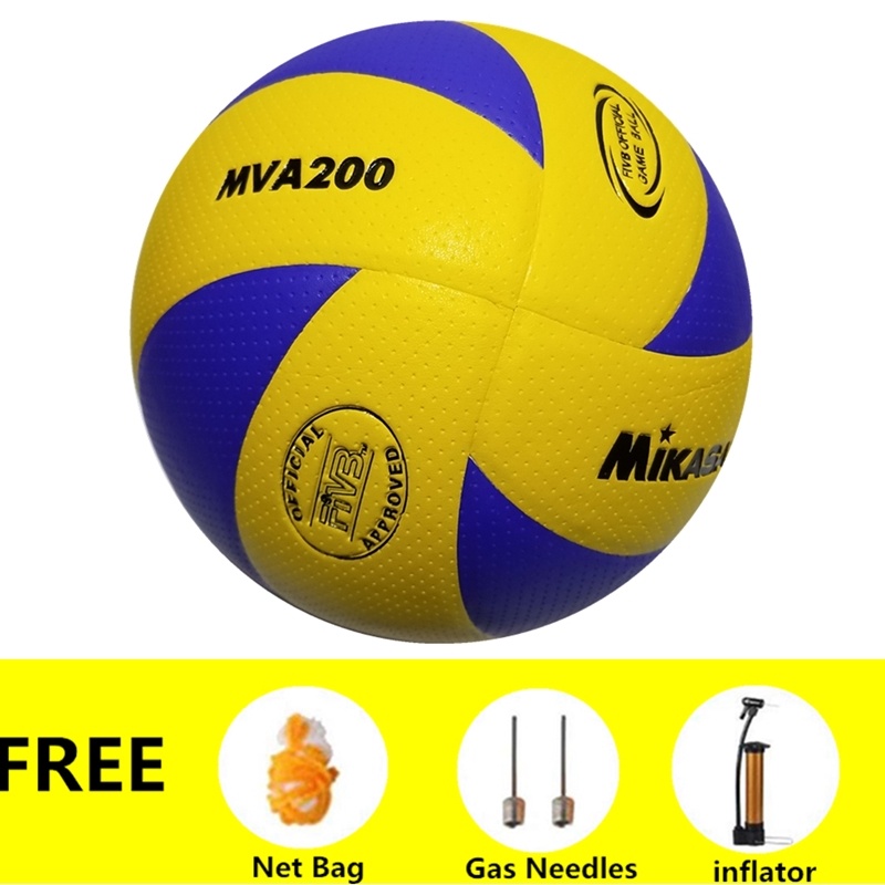 Original Mikasa MVA200 size 5 volleyball ball Competition Training Soft PU Volleyball Olympic