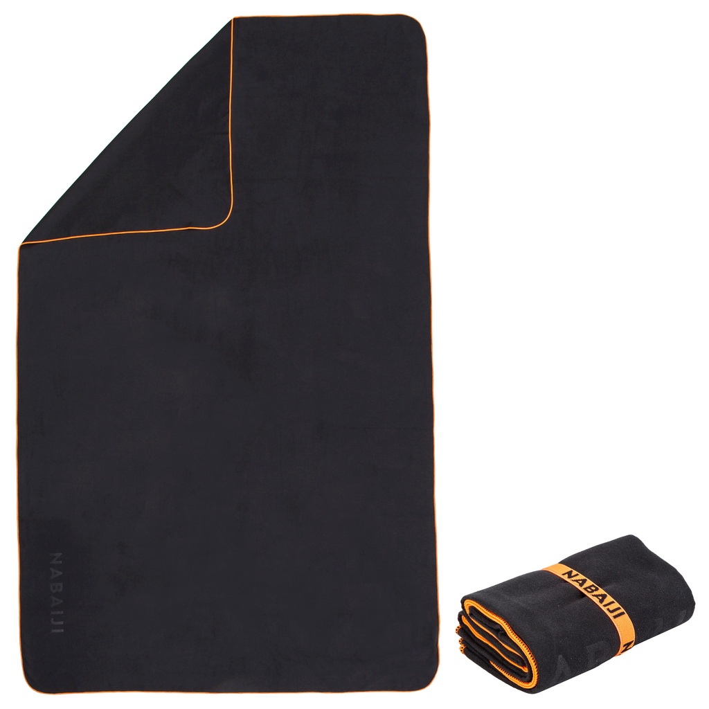 Decathlon XL 110 x 175 cm Microfiber Swimming Towel (Compact, Quick ...