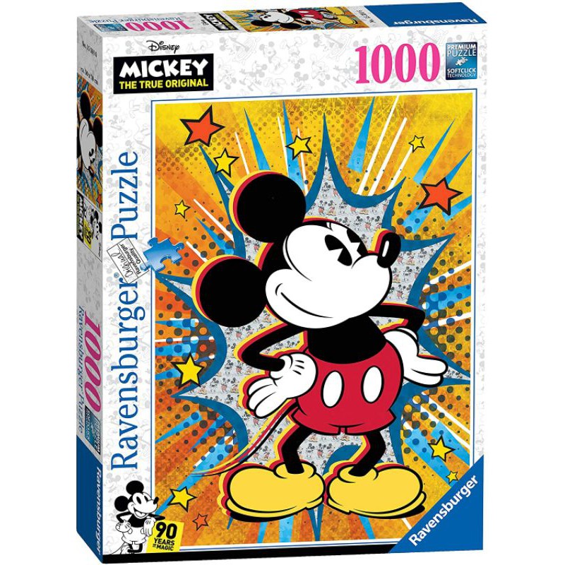 Ravensburger Retro Mickey Mouse Puzzle - 1000 pcs | Shopee Malaysia
