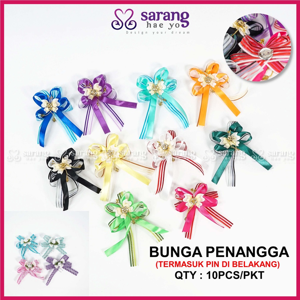 10PCS Wedding Diner Corsage Bunga Corsage Bunga Rozet Bunga Vip Flower ...