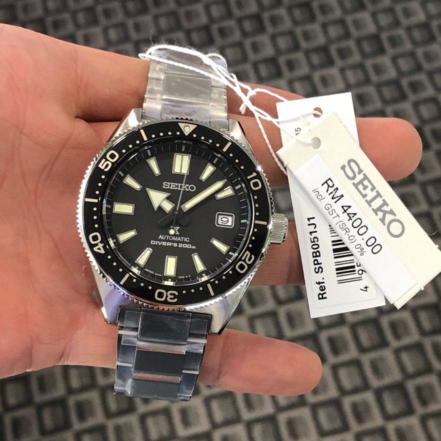 SEIKO PROSPEX DIVERS 200M AUTOMATIC MADE IN JAPAN SAPPHIRE CRYSTAL SPB051 SPB051J SPB051J1