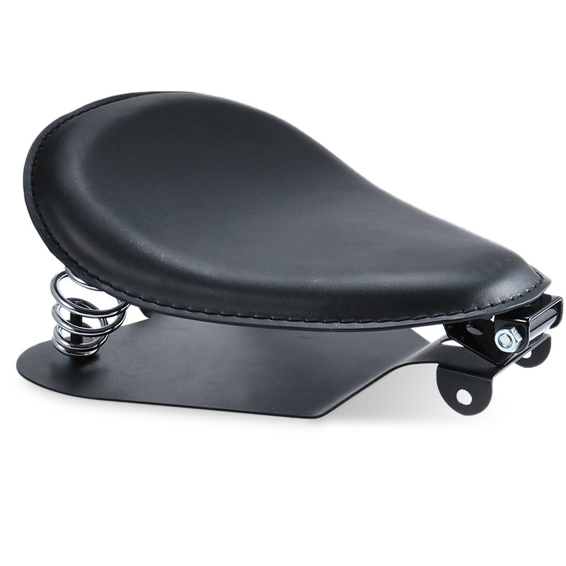 Hot Salecustom Motorcycle Pu Leather Saddle Seat Cushions 3 Spring Solo Bracket Seat