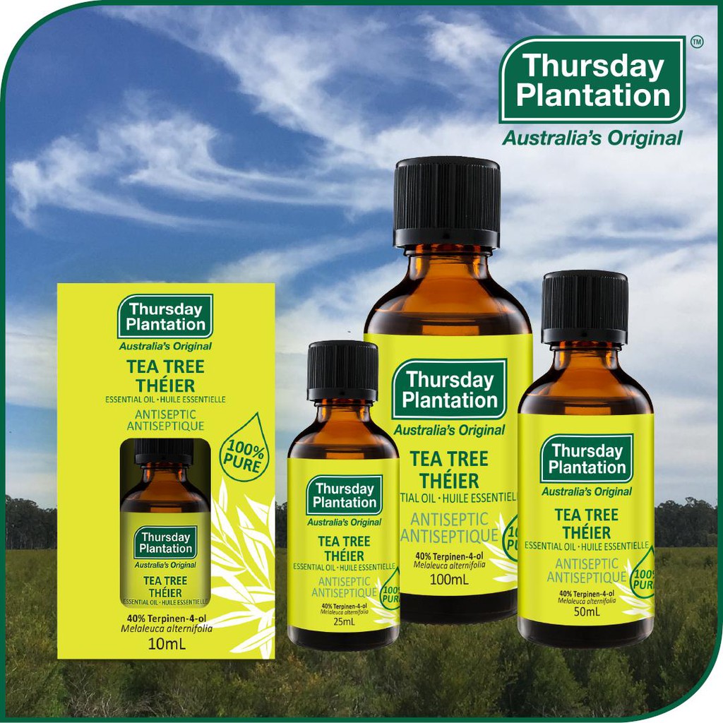 T-PLANTATION TEA TREE ESSENTIAL OIL (Thursday Plantation Australias ...