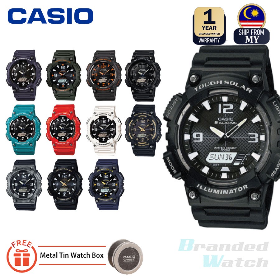 Casio tough solar illuminator cheap watch manual