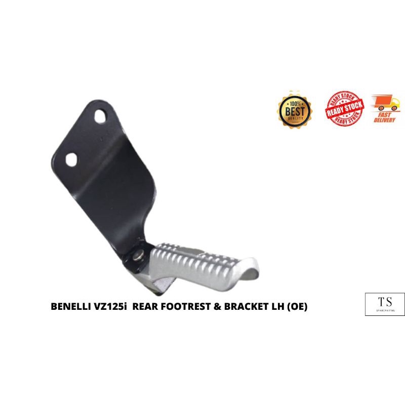 BENELLI VZ125I REAR FOOTREST BRACKET LH ORIGINAL | Shopee Malaysia