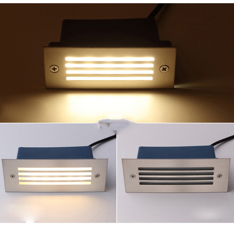 IP65 Underground light 2W 3W 5W Stair Step Light Recessed buried lamp ...