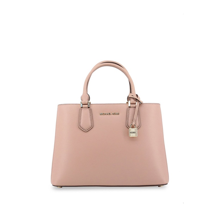 Michael Kors Adele Medium East West Satchel Bag Rose Shopee