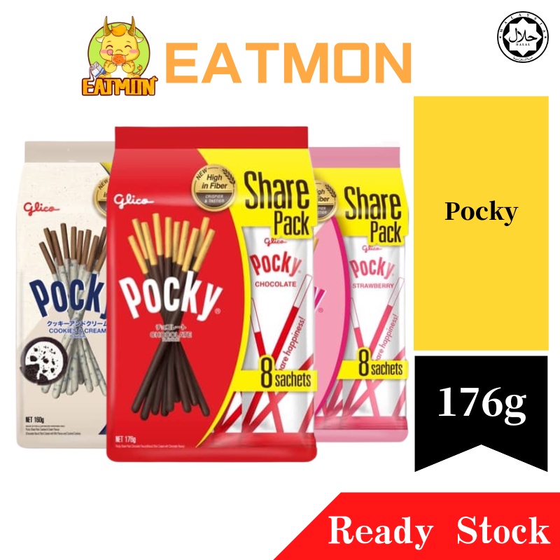 [EATMON] Glico Pocky Family Pack | Shopee Malaysia