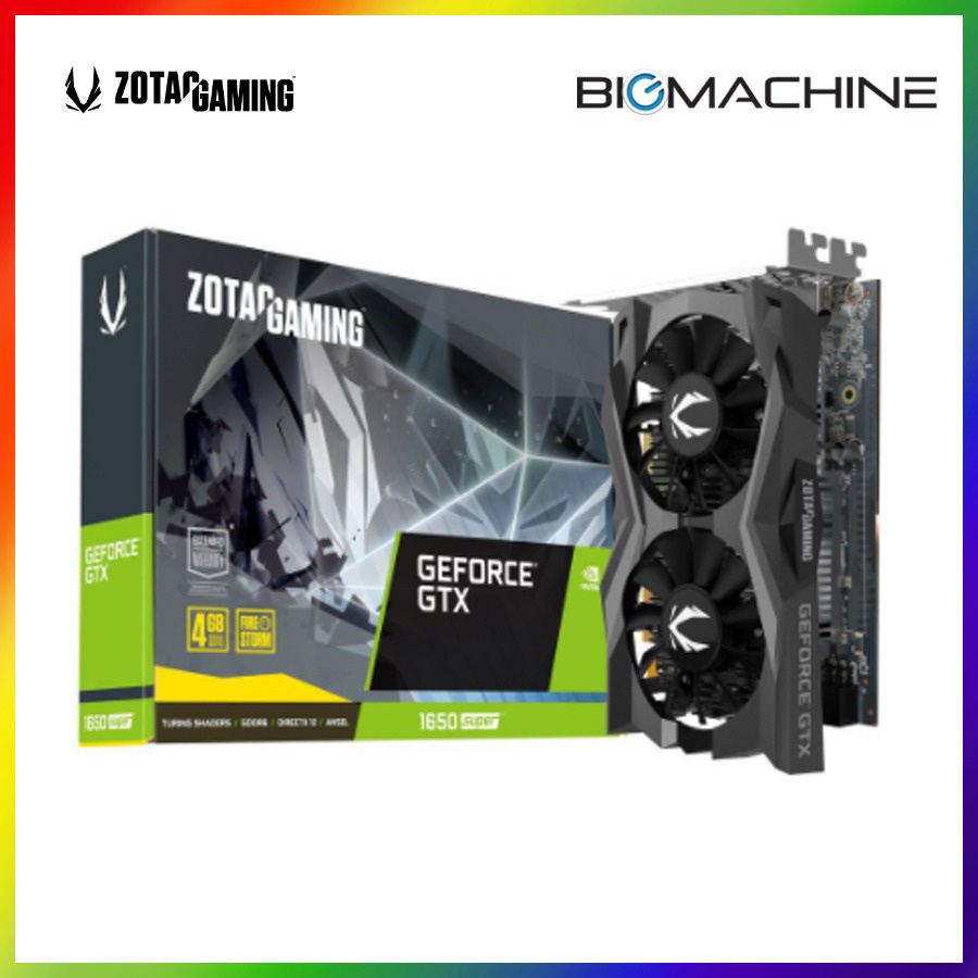 ZOTAC Gaming GeForce GTX 1650 Super GTX 1660 Super RTX 2060 Twin Fan E or Q 6GB GDDR6 Graphic Card