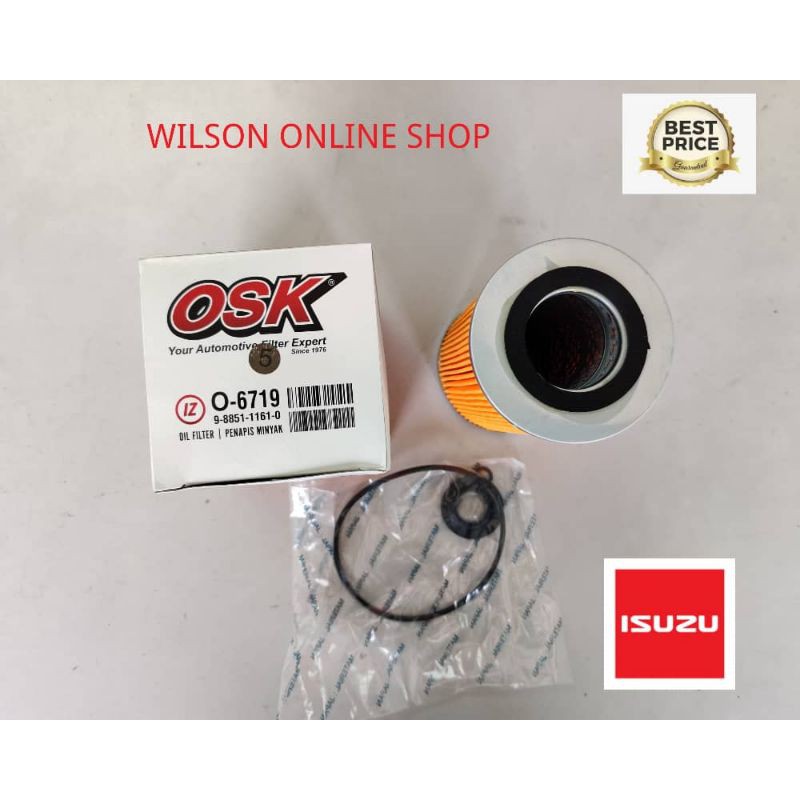 Osk Malaysia Isuzu Nhr Isuzu Npr Minyak Oil Filter O Shopee Malaysia