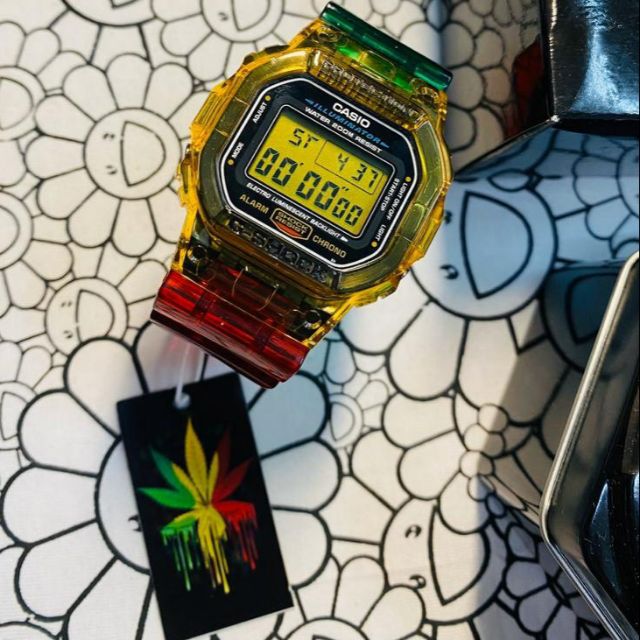 G shock rasta online jelly