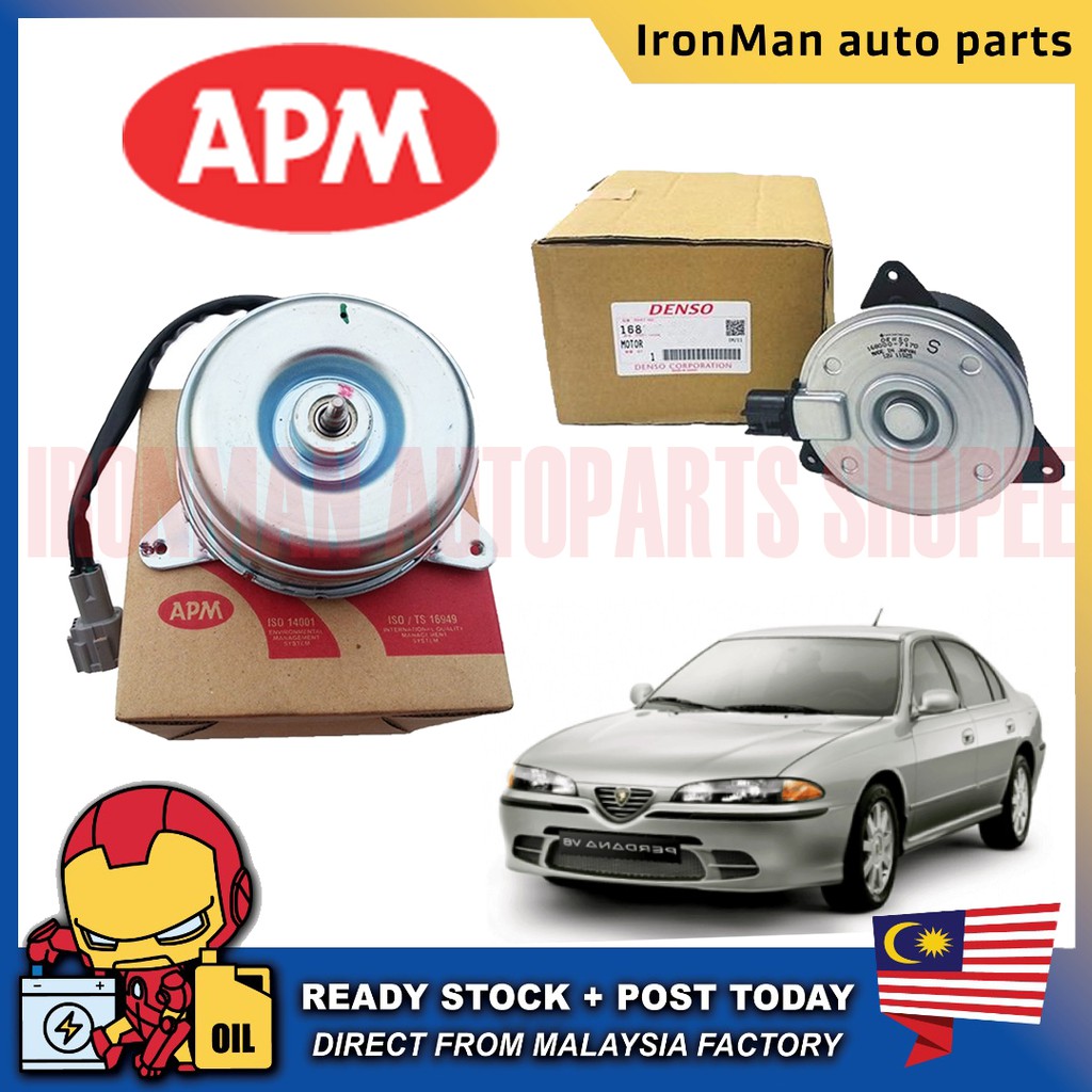 APM AUTOMOTIVE CAR PARTS DENSO RADIATOR FAN MOTOR PROTON PERDANA