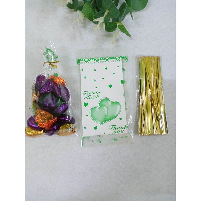 Plastic Door gift Bag Souvenir Wedding Candy bag 100 pcs 15 x 8 cm ...