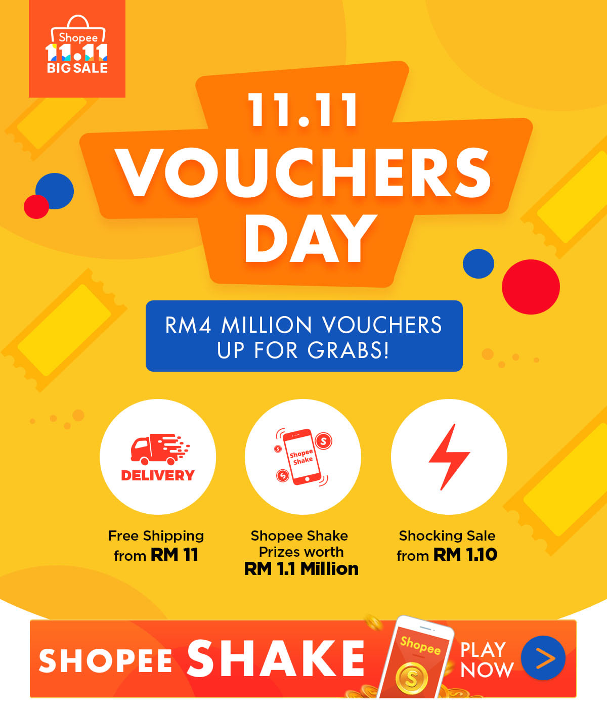 Shopee new sale customer voucher