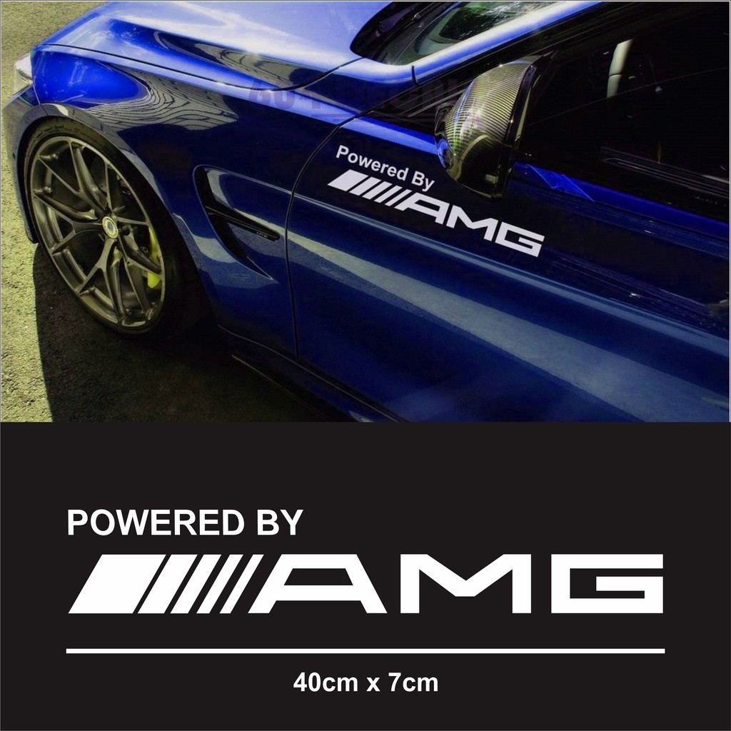 Sticker Cutting Amg Mercedez Benz Car Sticker Sticker Car Variation ...