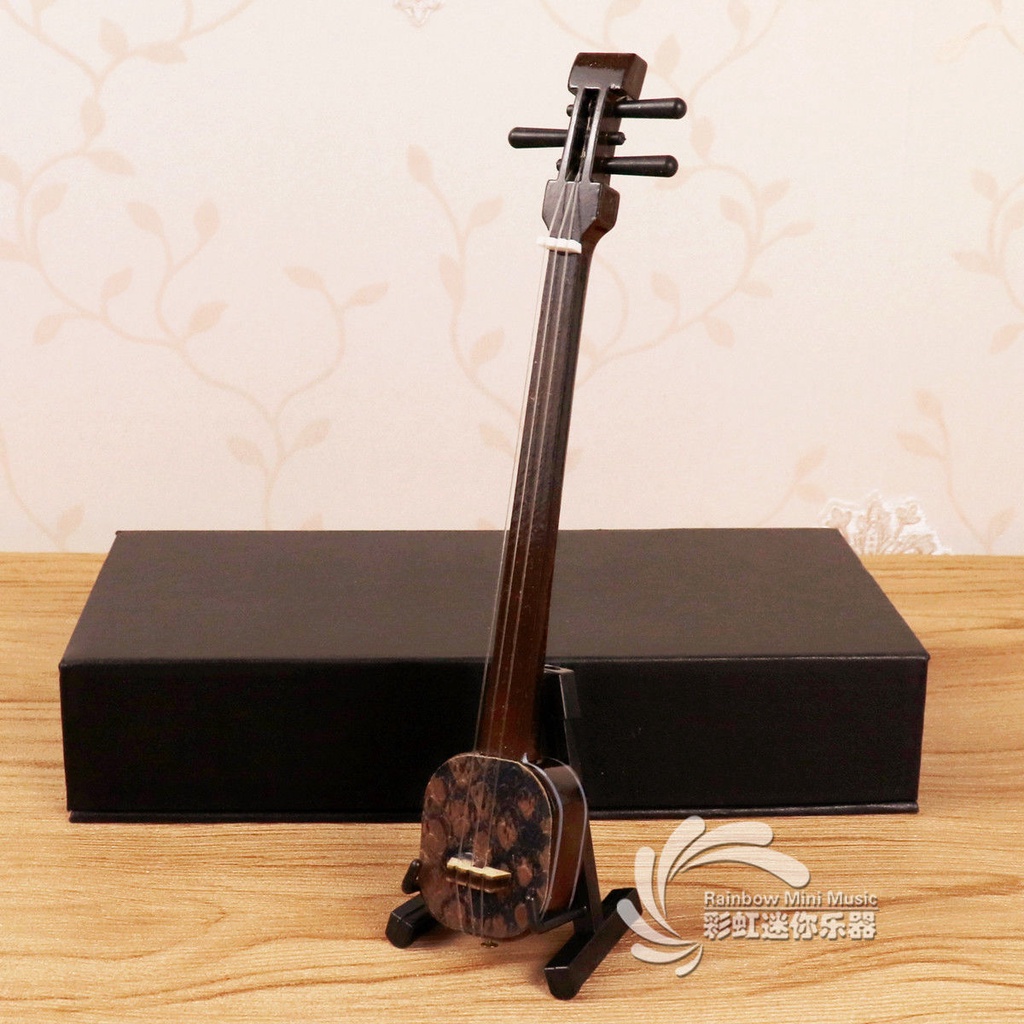 Engraving Folk Music Guzheng Erhu Pipa Liuqin Mini Musical Instrument ...