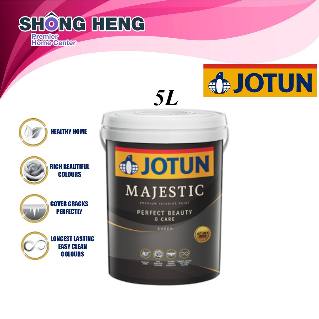 5 Liters Jotun Interior Majestic Perfect Beauty And Care Little Princess 3302 Shopee Malaysia 4747