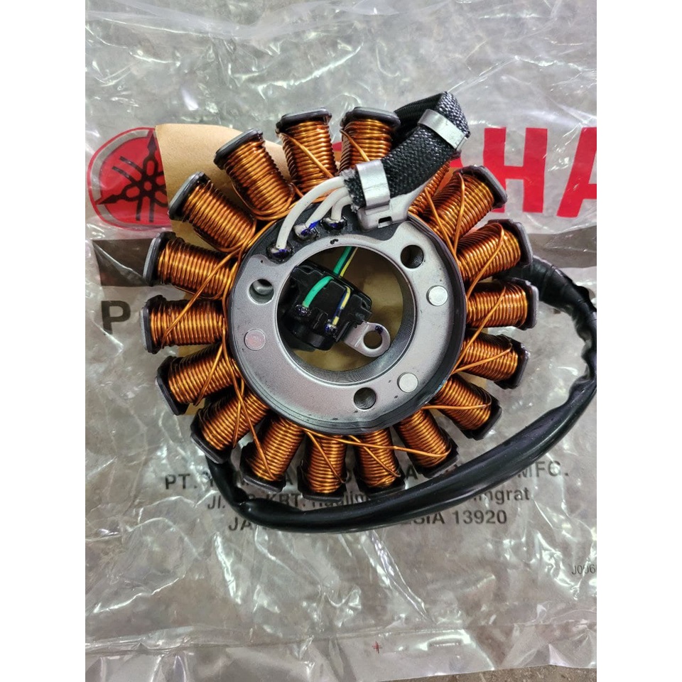 [GENUINE YAMAHA] R25 / MT25 / STATOR COIL V1 & V2 YAMAHA (100 ORIGINAL YAMAHA) Shopee