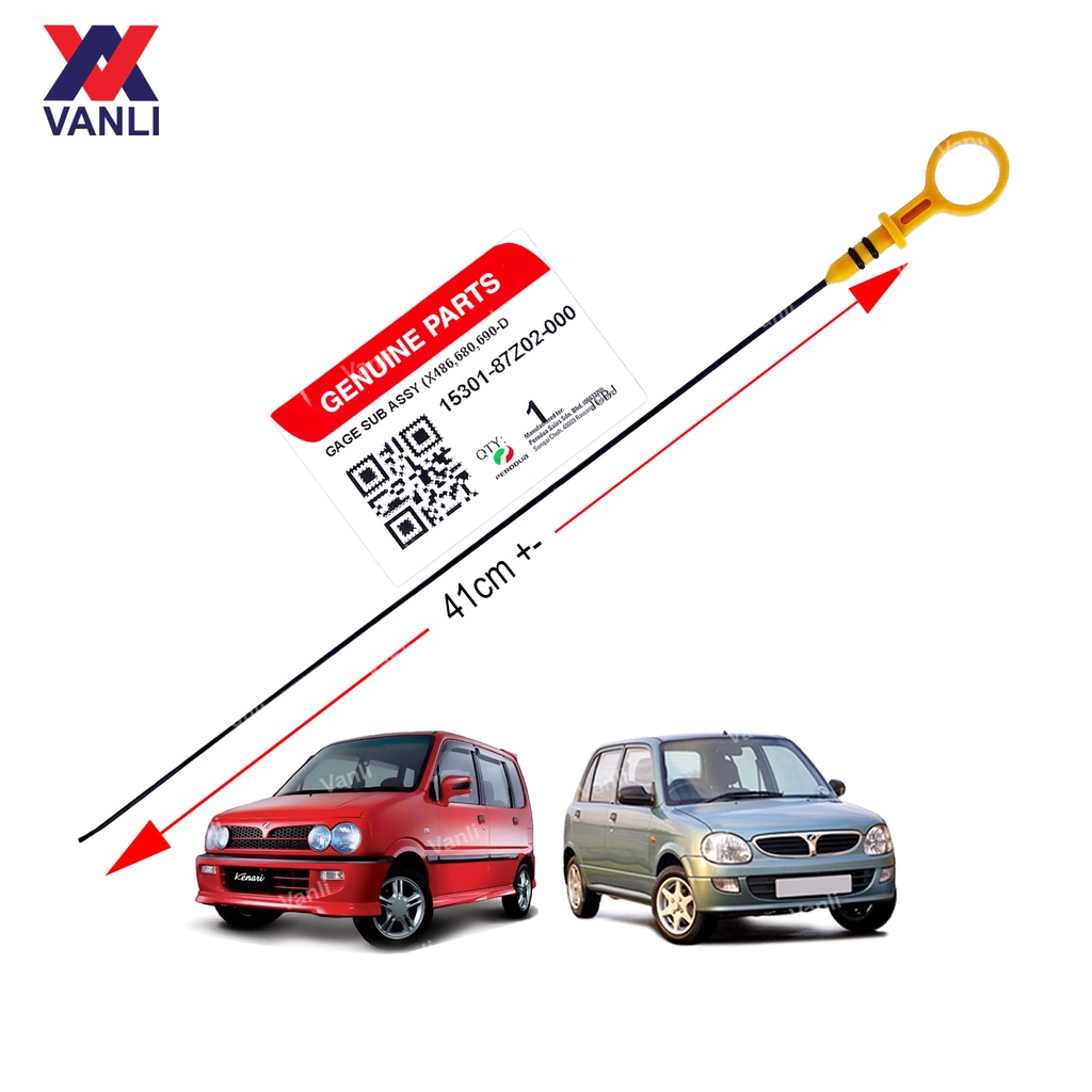 Perodua Engine Oil Gauge Stick for Kenari / Kelisa 15301 87Z02 000